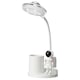 Lampa de birou pentru copii, portabila, USB reincarcabila, pliabila, cu proiector de perete, Ideas4Comfort®, cu suport instrumente birou, LED, Astronaut