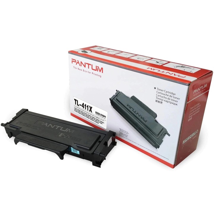 Cartus toner Pantum TL411X, capacitate 6000 pagini, pentru seriile P3010, P3300, M6700, M6800, M7100, M7200, M7300 si M7310
