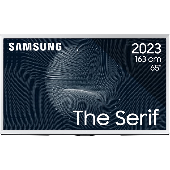 Телевизор Lifestyle Samsung The Serif QLED 65LS01BG, 65"(163 cм), Smart, 4K Ultra HD, 100 hz, Клас G (модел 2023)