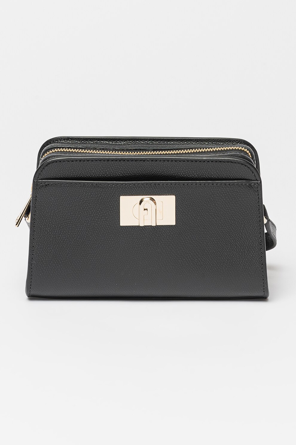 Furla, Кожена малка чанта 1927, Черен - eMAG.bg