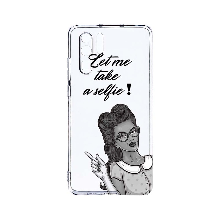 Силиконов калъф BestCase за Huawei P30 Pro, Selfie, Camera Protection, Clear Silicon 2.0MM, T 8