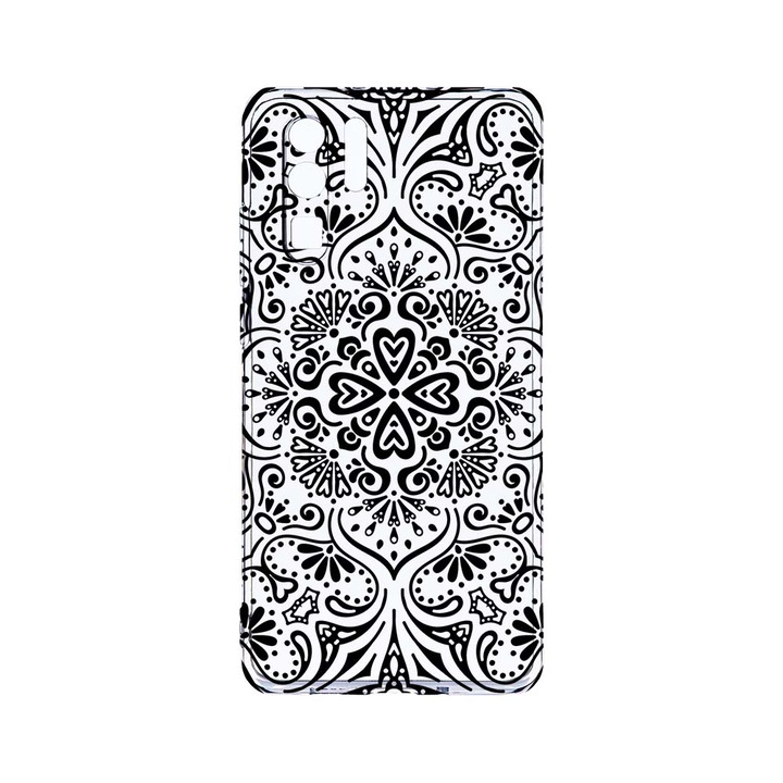 Силиконов калъф BestCase за Huawei P30 Pro, Mandala, Camera Protection, Clear Silicon 2.0MM, T 75