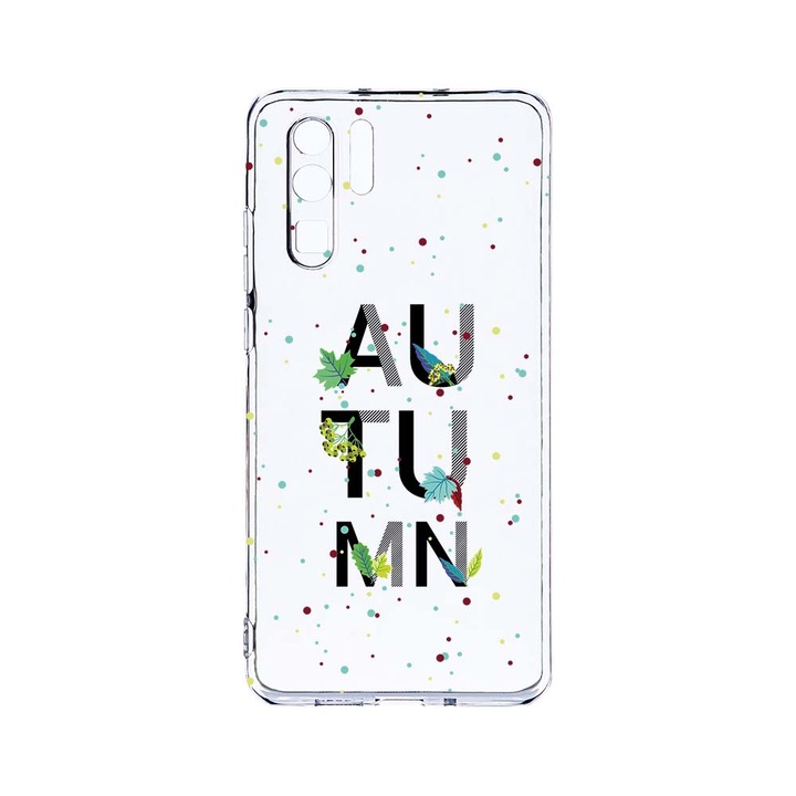 Силиконов калъф BestCase за Huawei P30 Pro, Autumn, Camera Protection, Clear Silicon 2.0MM, T 145