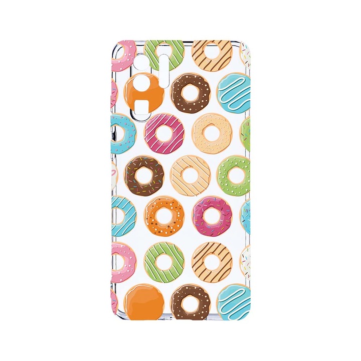 Силиконов калъф BestCase за Huawei P30 Pro, Dontus, Camera Protection, Clear Silicon 2.0MM, T 66