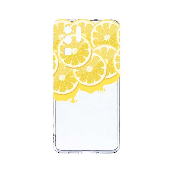 Силиконов калъф BestCase за Huawei P30 Pro, Lemon, Camera Protection, Clear Silicon 2.0MM, T 58