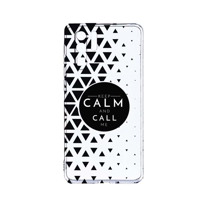 Силиконов калъф BestCase за Huawei P30 Pro, Keep Calm, Camera Protection, Clear Silicon 2.0MM, T 2