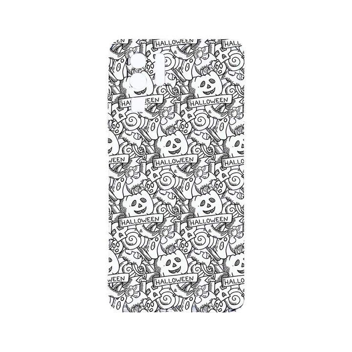 Силиконов калъф BestCase за Huawei P30 Pro, Helloween, Camera Protection, Clear Silicon 2.0MM, T 122