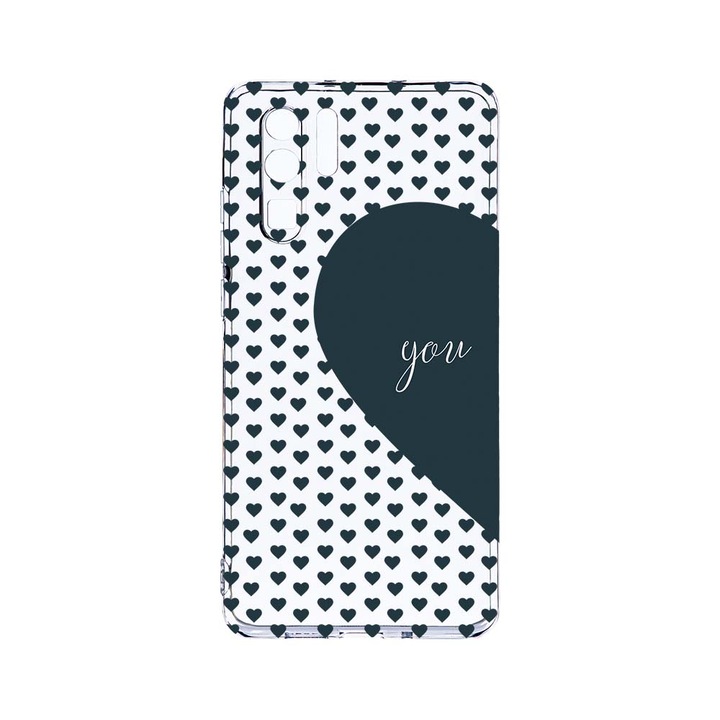 Силиконов калъф BestCase за Huawei P30 Pro, Love You Autumn, Camera Protection, Clear Silicon 2.0MM, T 101