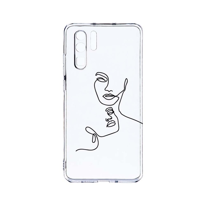Силиконов калъф BestCase за Huawei P30 Pro, Mother Love, Camera Protection, Clear Silicon 2.0MM, T 741
