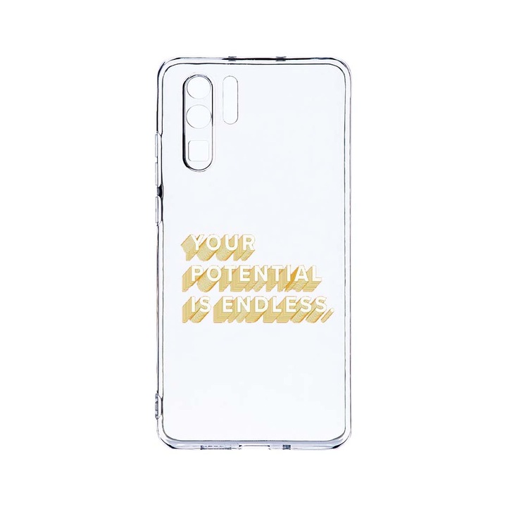 Силиконов калъф BestCase за Huawei P30 Pro, Endless, Camera Protection, Clear Silicon 2.0MM, T 484