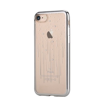 Husa Devia Silicon Meteor pentru iPhone 7, Argintiu Husa Devia Silicon Meteor pentru iPhone 7, Argintiu