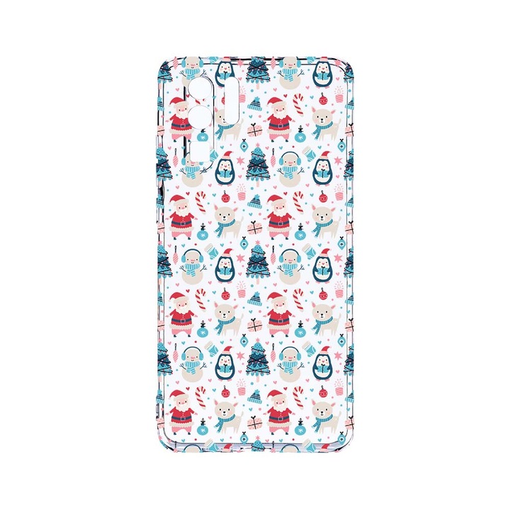 Силиконов калъф BestCase за Huawei P30 Pro, Christmas Ornaments, Camera Protection, Clear Silicon 2.0MM, T 876