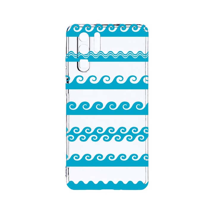 Силиконов калъф BestCase за Huawei P30 Pro, Wave, Camera Protection, Clear Silicon 2.0MM, T 838