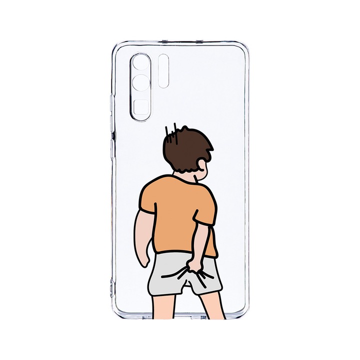Силиконов калъф BestCase за Huawei P30 Pro, Scratching, Camera Protection, Clear Silicon 2.0MM, T 972