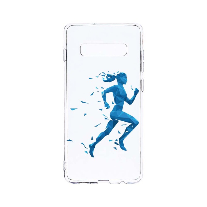 BestCase 2MM Clear Szilikon telefontok, Samsung Galaxy S10, Running, Kamera védelem, strapabíró, T 777