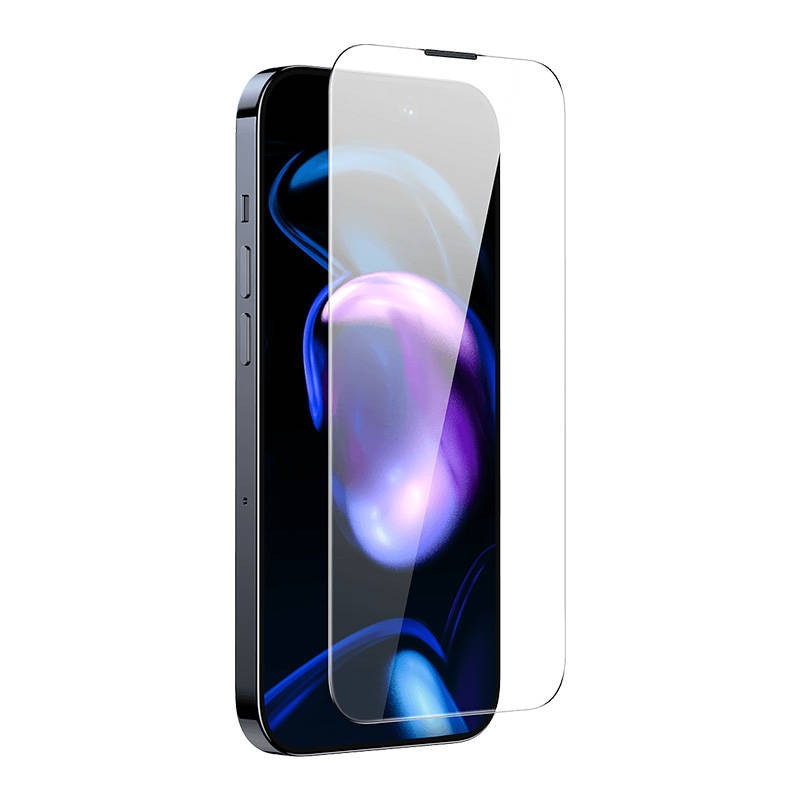 Sticla securizata Baseus Corning pentru iPhone 14 Pro cu filtru de praf incorporat