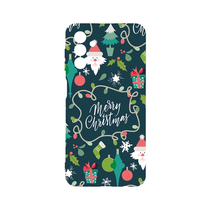 Силиконов калъф BestCase за Samsung Galaxy A54 5G, Merry Christmas, SLIM 1.2MM, Microfiber interior, Premium Soft Liquid Silicon, PB 6