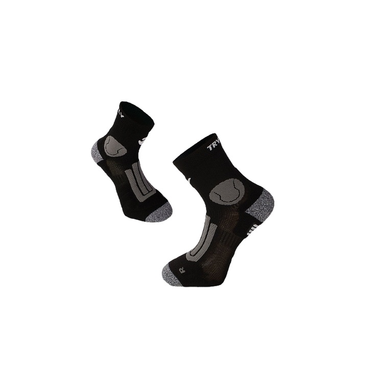 Чорапи за тенис Microlon, Черен