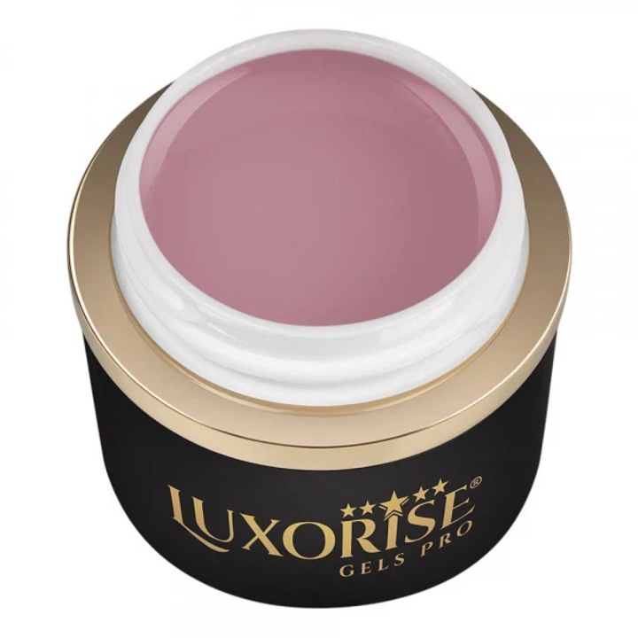 RevoFlex LUXORISE körömépítő UV gél 50ml, fedő rózsaszín - sötét