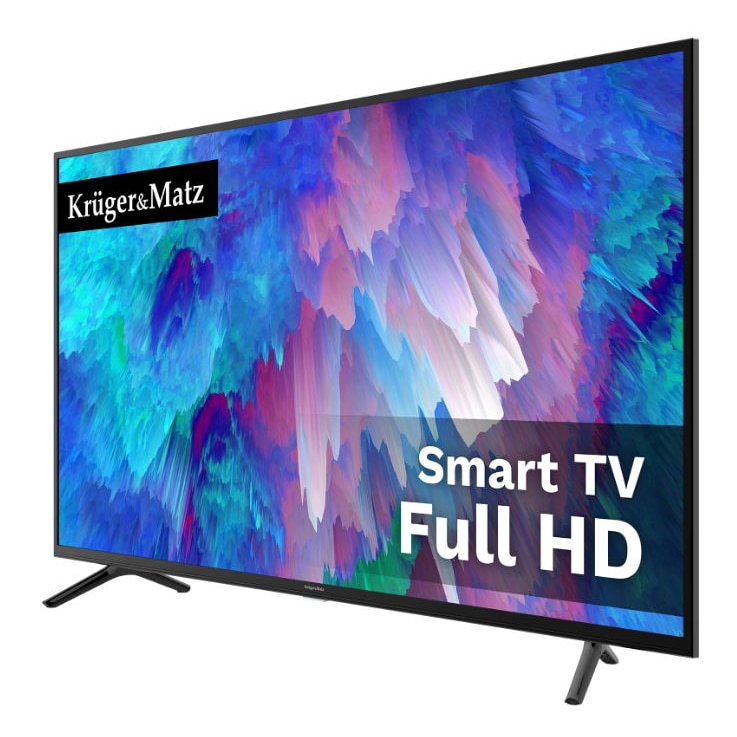 Televizor KRUGER&MATZ LED KM0240FHD-S6, 102cm, Full Hd, Smart, Negru