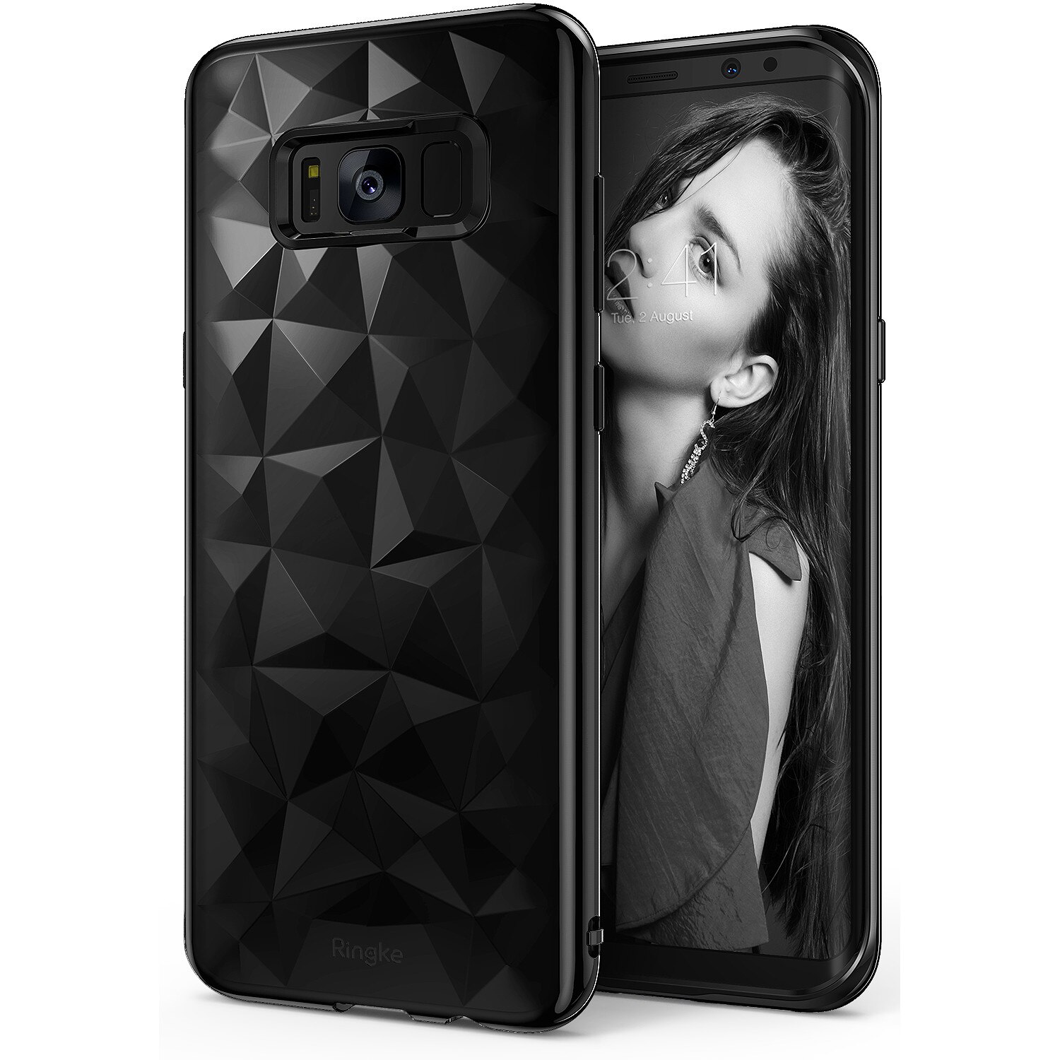 Husa Samsung Galaxy S8 Plus Ringke Prism Ink Black