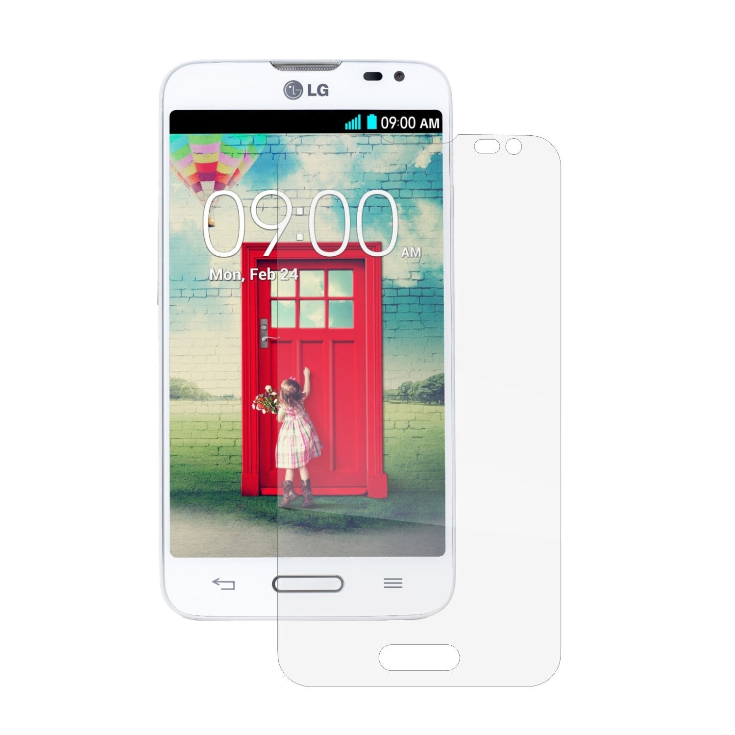 Folie Protectie Ecran, Acoperire Totala, Adeziva si Foarte Flexibila, Invisible Skinz Ultra-Clear AutoRegeneranta pentru LG L70