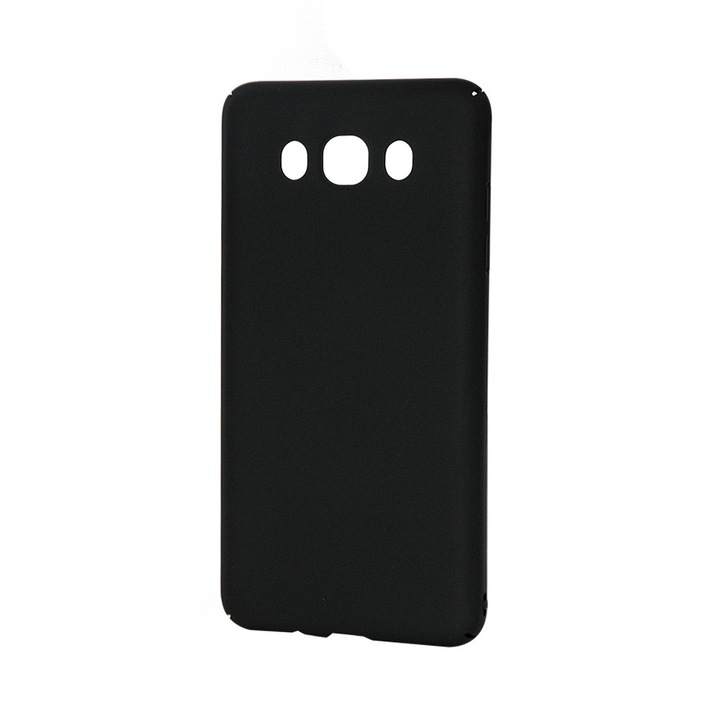 Carcasa Lemontti Hard Rubber Slim pentru Samsung Galaxy J7, Black