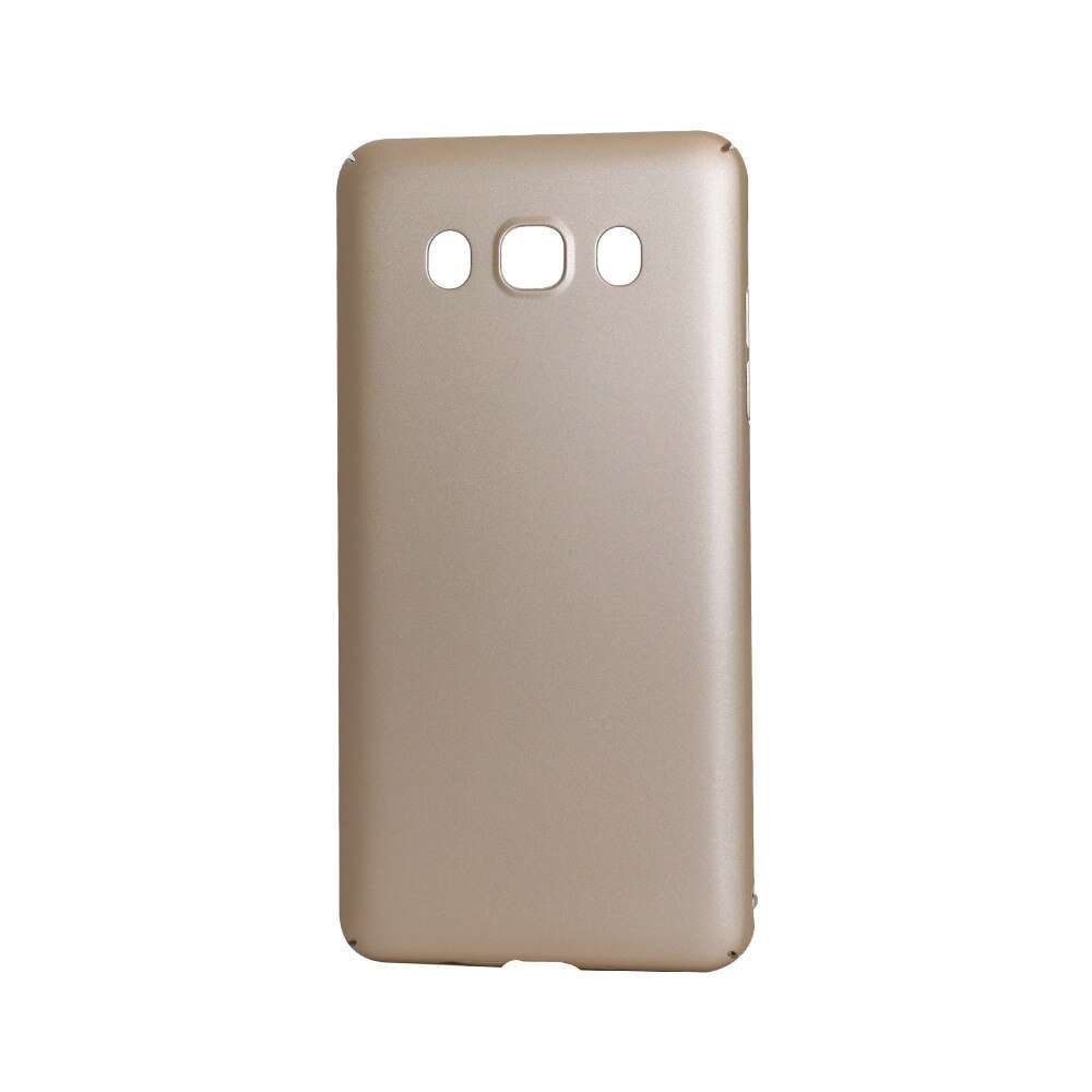 Carcasa Lemontti Hard Rubber Slim pentru Samsung J5 (2016), Auriu
