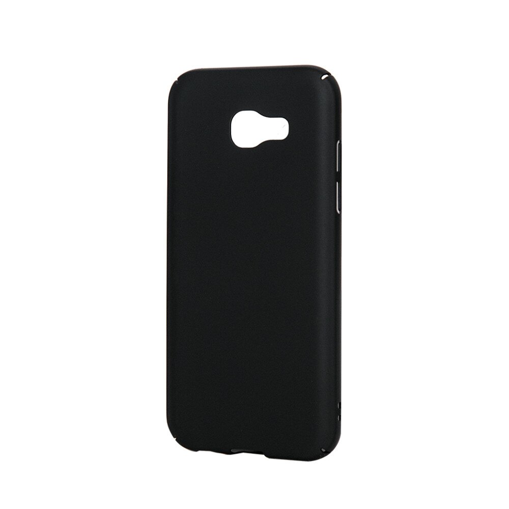 Carcasa de protectie Lemontti Hard Rubber Slim pentru Samsung Galaxy A5 (2017), Black