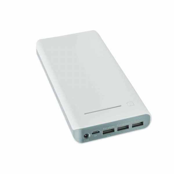 Acumulator extern Power Bank 17600 mAh, white