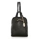 Rucsac negru , de Dama, Anna Morellini, din piele naturala produsa in Italia WB113230-BLACK (10)