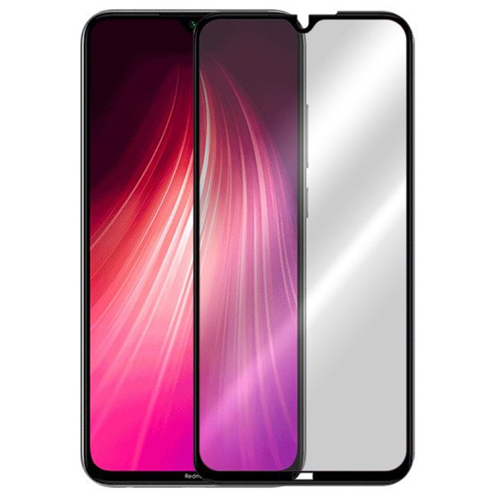 Стъклен филм ProElite Protection, съвместим с Xiaomi Redmi Note 8T, Ultra Resistance, Full Cover, Full Glue, Premium Quality, Black edges