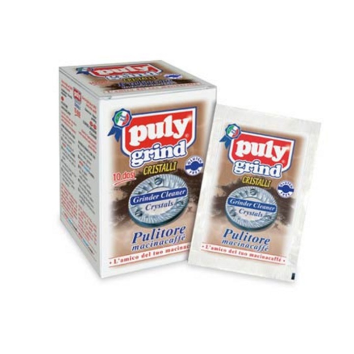Detergent de curatare rasnita Puly Grind Cristalli 10 doze