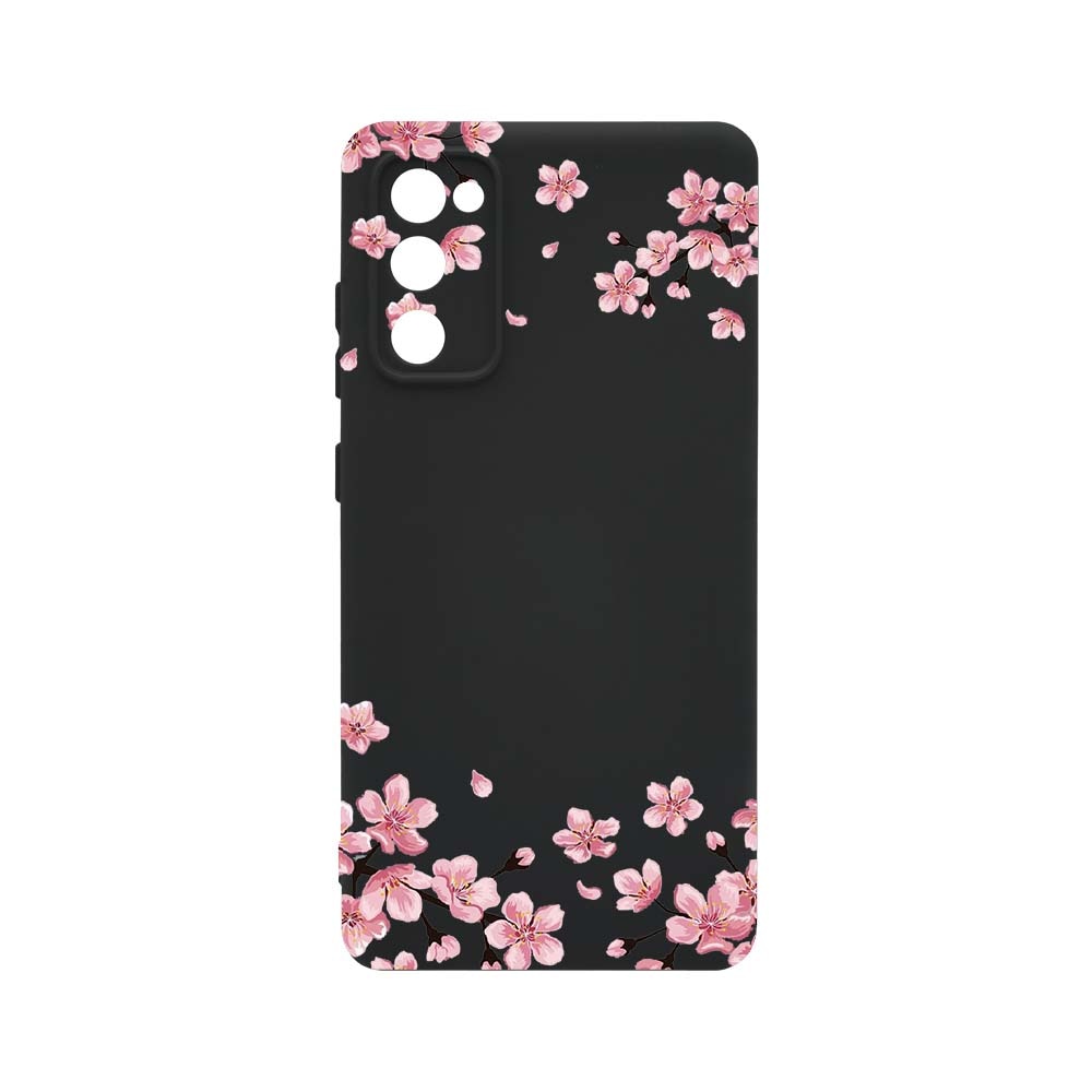 Husa BestCase® Premium Liquid Silicon, Compatibila Cu Samsung Galaxy S20 FE, Pastel colors - flowers, SLIM 1.2MM, Microfibra in interior, Antisoc, Rezistent la socuri, Protectie Camera, PB 694