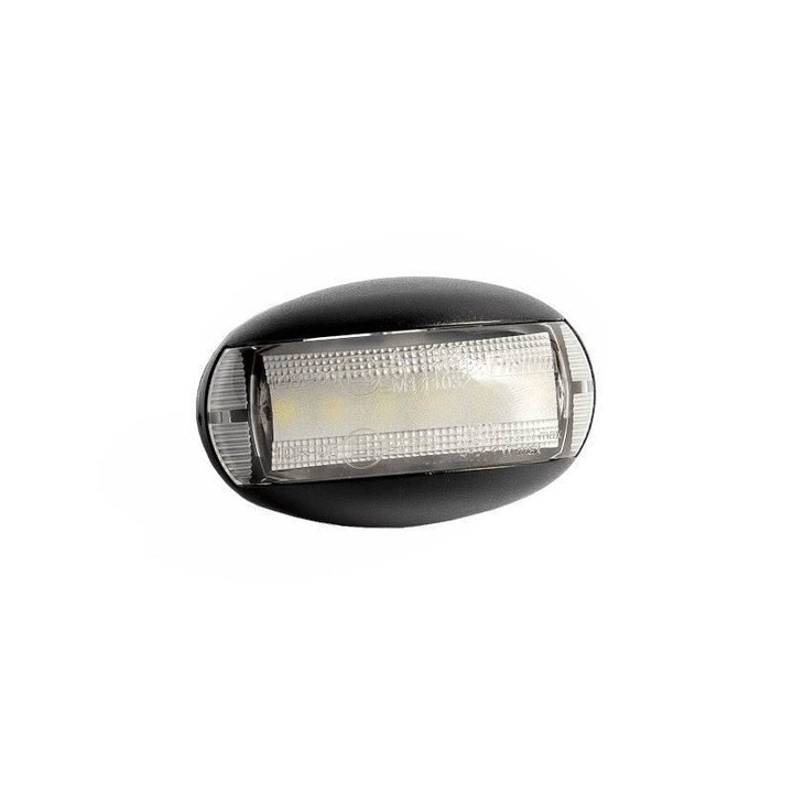 Lampa gabarit 60x38, LED, alba, 12-36V, cu suport, FT-067 B Fristom