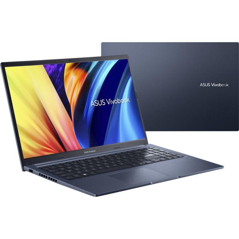 Laptop Asus VivoBook X1502ZA Procesor Intel® Core™ i5-12500H 18M Cache, up to 4.50 GHz 15.6" FHD, 16GB, 512GB SSD, Intel Iris Xe Graphics, Albastru