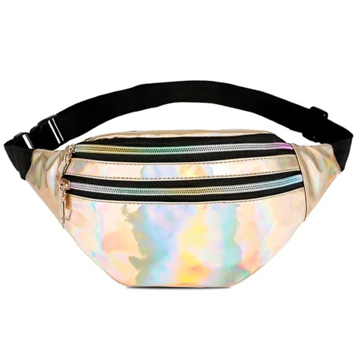 Kézitáska, Izmael, poliészter, arany