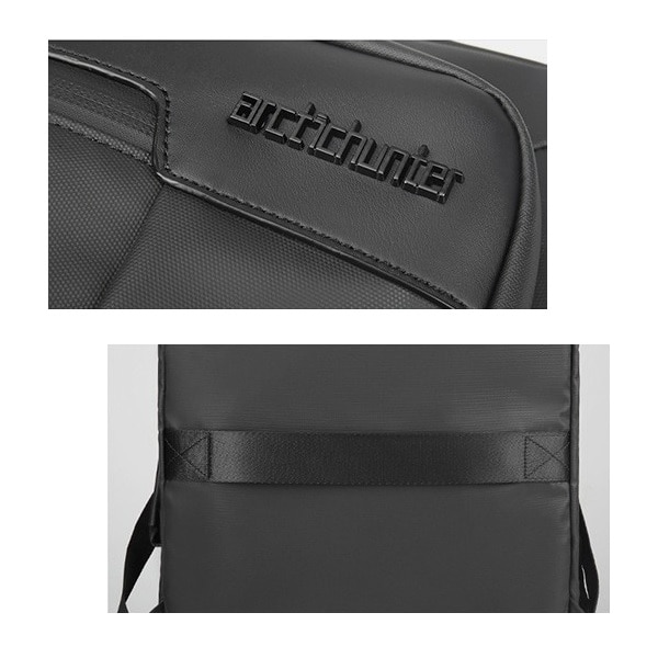 Rucsac laptop Arctic Hunter, business-travel, impermeabil, port USB, 15.6", negru
