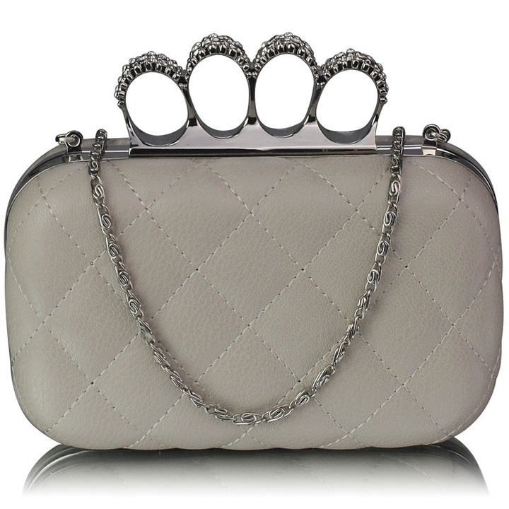 Női táska, Izmael, Ökológiai bőr, Szürke