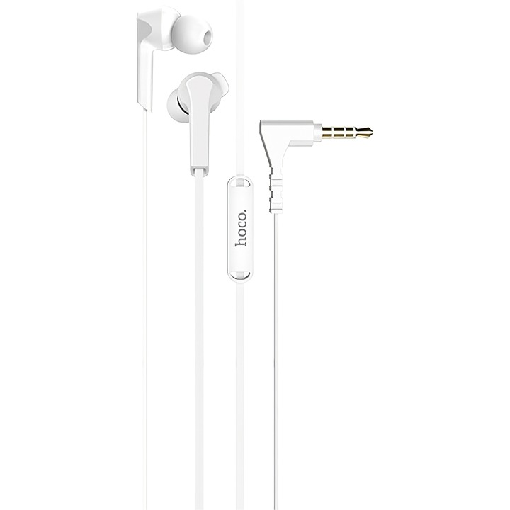 Casti 3.5mm HOCO M72 Admire, Alb