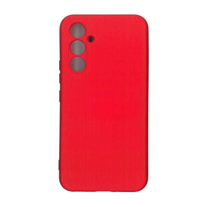 Матов силиконов калъф Liquid за Galaxy A34, червен