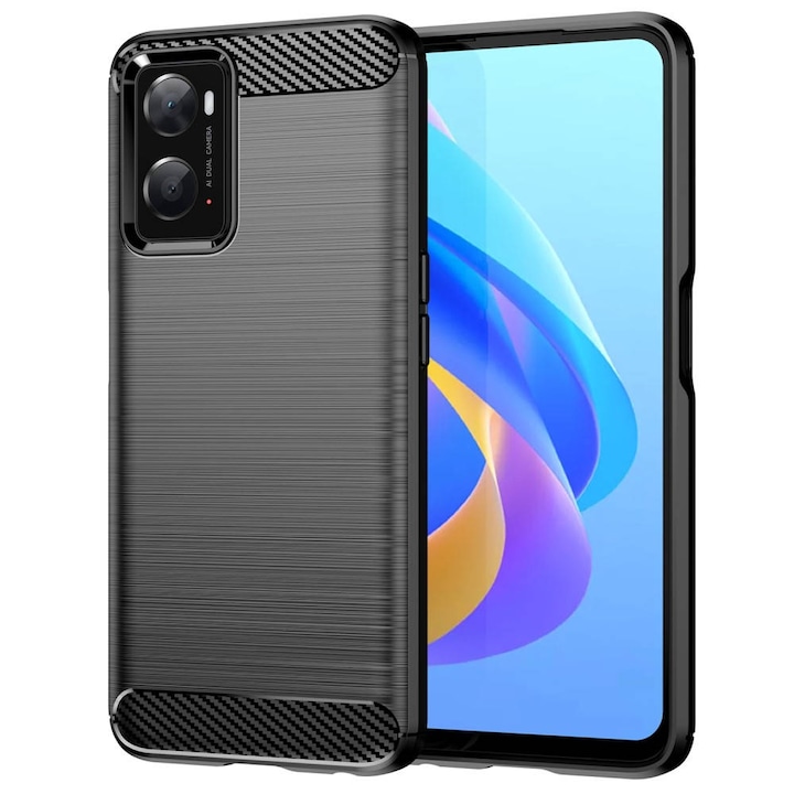 Калъф, За Realme 9i, TPU Ultra Protect Slim Anti-Shock, Силикон, Черен