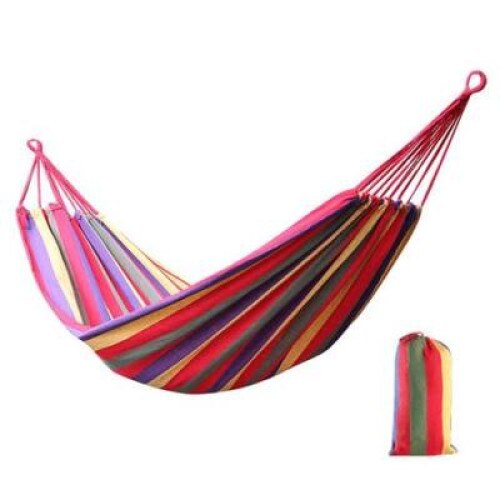 Hamac confortabil Marashop, din panza, 85x190 cm, multicolor