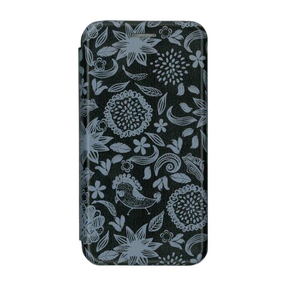 Husa flip EuroCELL 360 de grade pentru iPhone 6 Plus, negru/gri