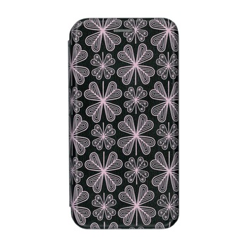Husa flip EuroCELL 360 de grade pentru iPhone 6 Plus, negru/roz Husa flip EuroCELL 360 de grade pentru iPhone 6 Plus, negru/roz