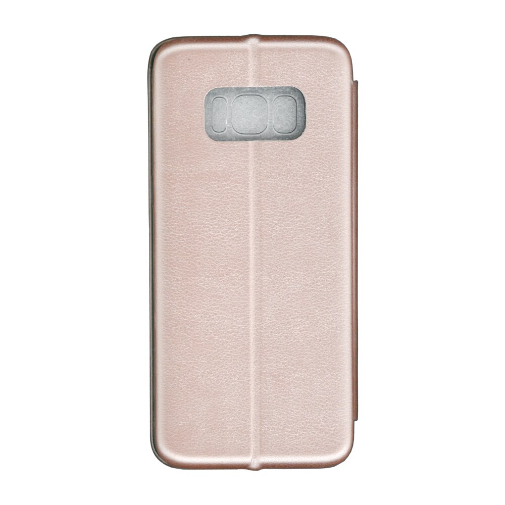 Husa flip EuroCELL 360 de grade pentru Galaxy S8, roz
