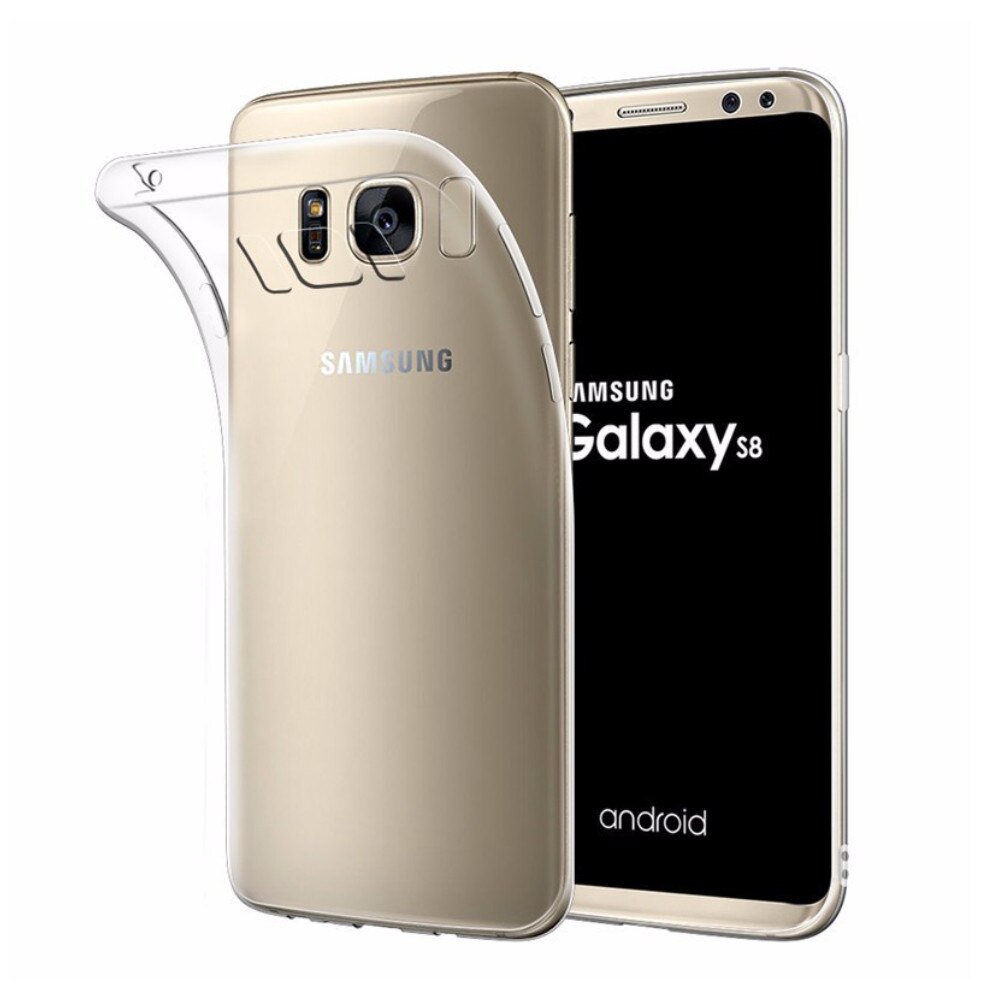 Husa din silicon X-Level Antislip pentru Galaxy S8 Plus transparent
