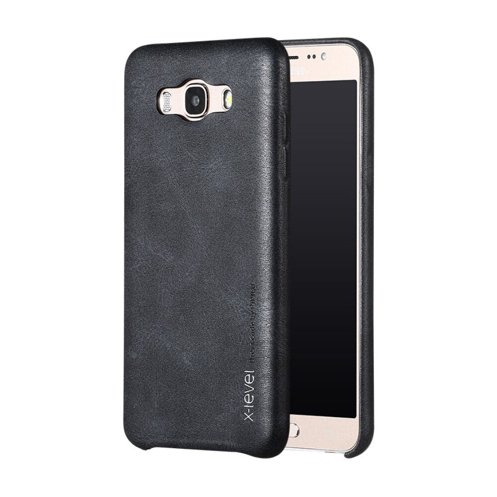 Husa de protectie X-Level Vintage pentru Galaxy J7 2016, negru