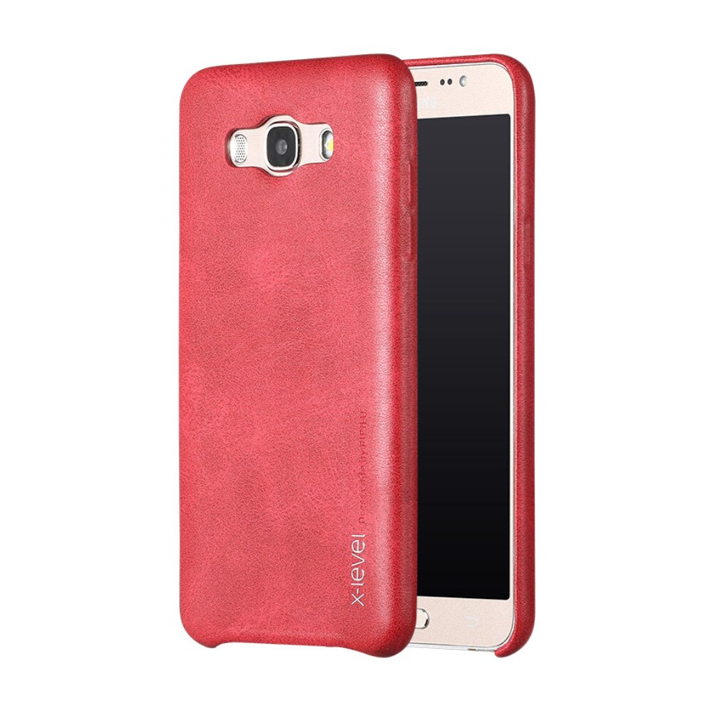 Husa de protectie X-Level Vintage pentru Galaxy J7 2016, rosu