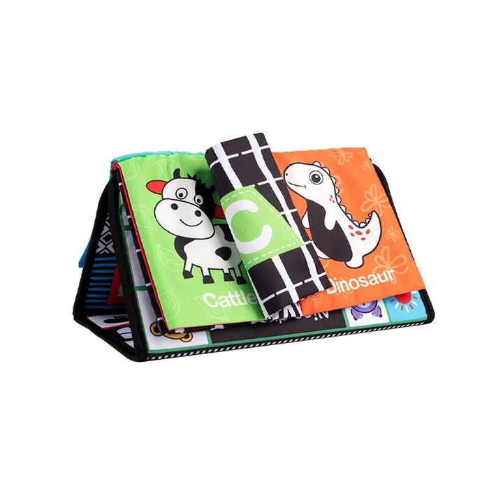 Монтесори сензорна играчка за бебета Tummy Time, С огледало